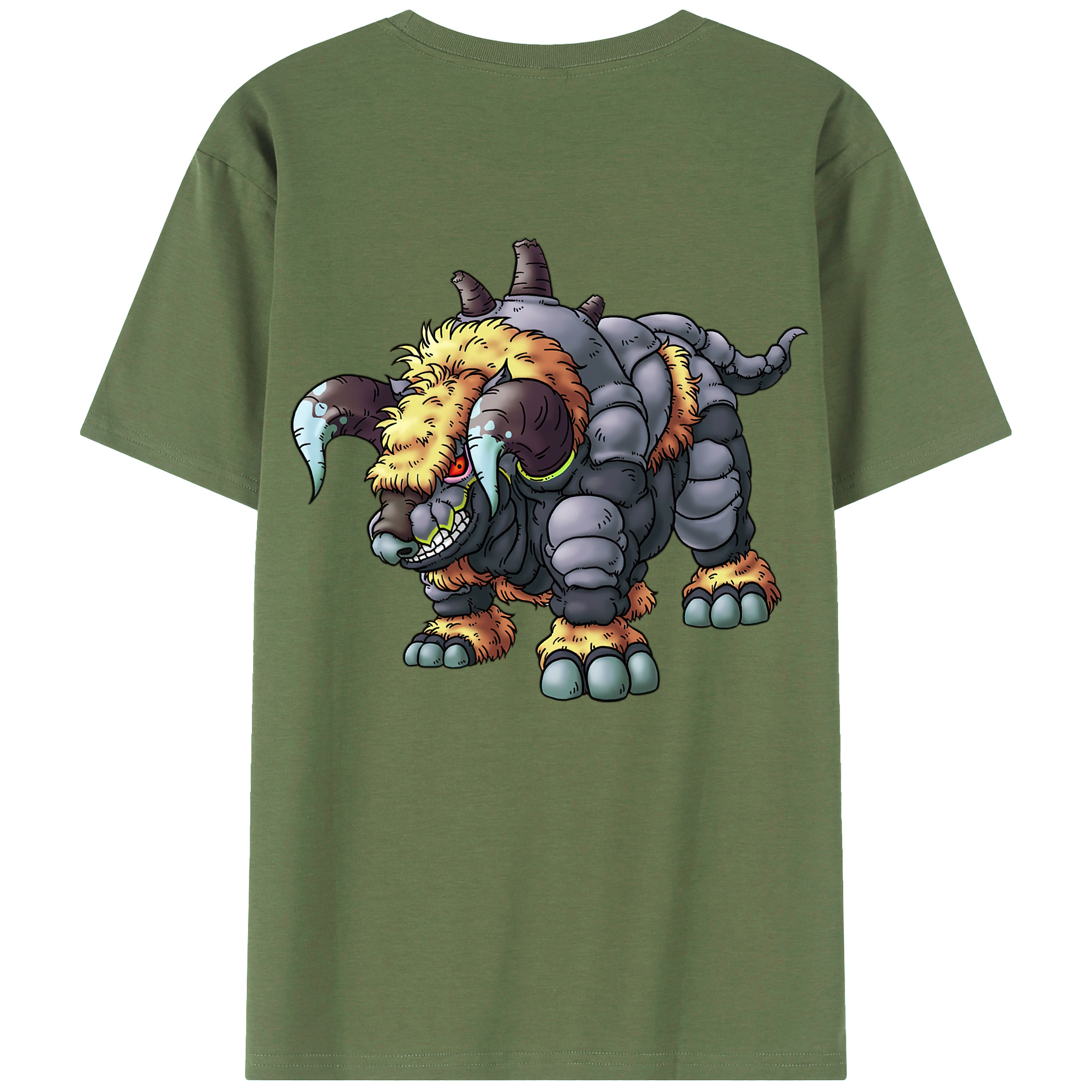 （画像用） ドラゴンクエスト Doragon Kuesuto Dragon Quest 綿100％ メンズ半袖Tシャツ（バックプリント） 通気性